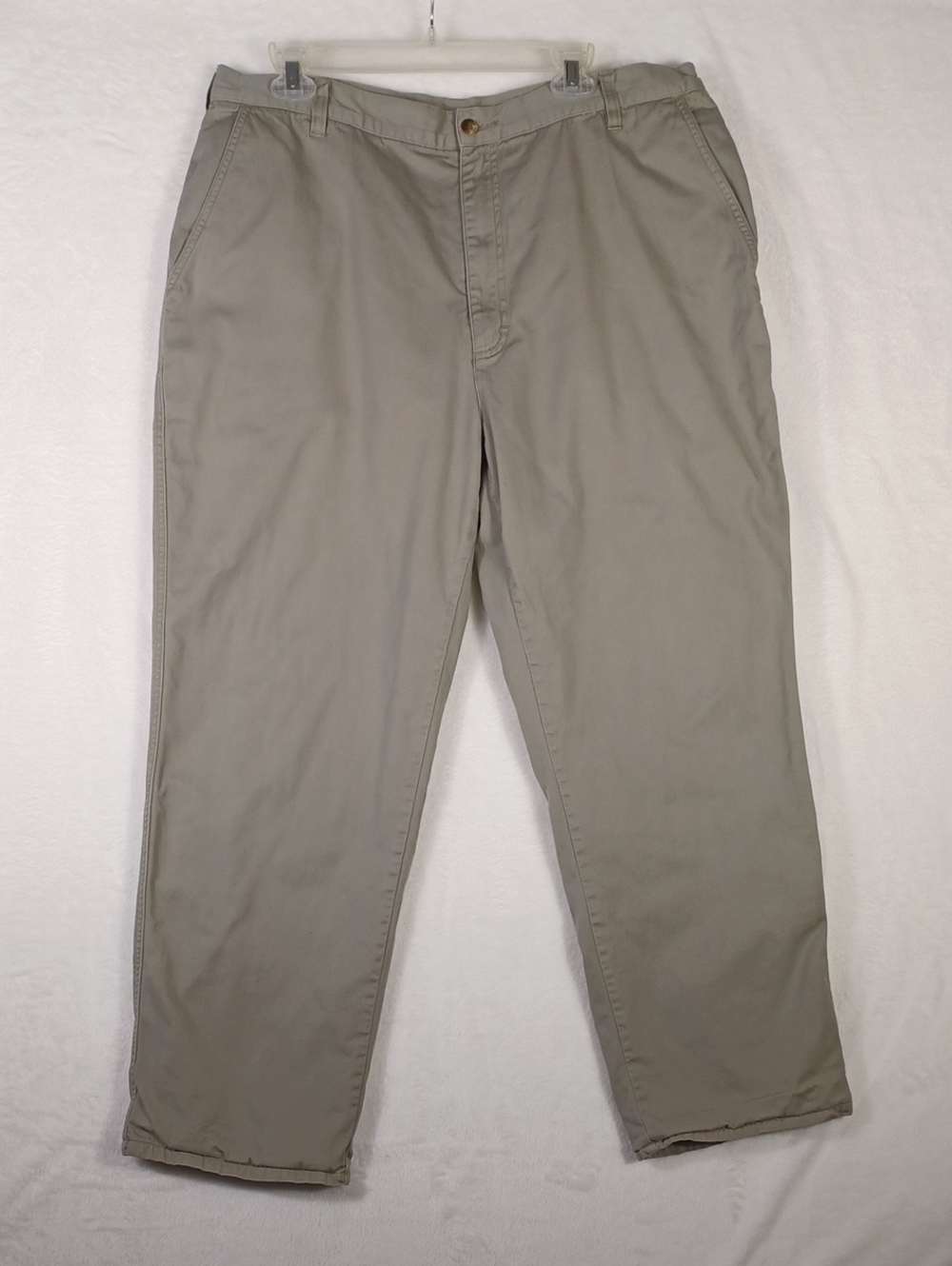 Woolrich Blue and Green Lined Plaid Chinos For Men